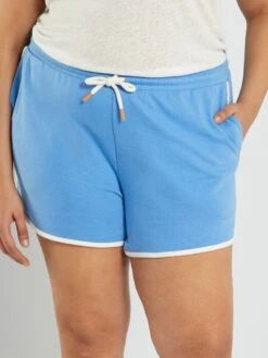 Short Deportivo De Chándal - AZUL -Zalaris Tienda short deportivo de chandal azul zs589 1 frb4