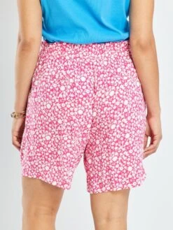 Short Fluido Estampado - ROSA -Zalaris Tienda short fluido estampado rosa zp221 4 frb2