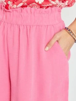 Short 'JDY' Con Cintura Elástica - ROSA -Zalaris Tienda short jdy con cintura elastica rosa ail74 3 frb4