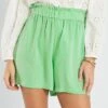 Short 'JDY' Con Cintura Elástica - VERDE -Zalaris Tienda short jdy con cintura elastica verde ail74 2 frb1