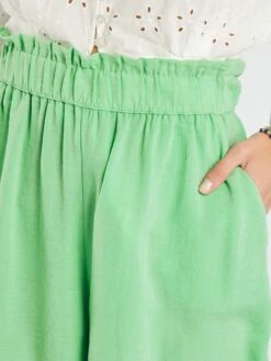 Short 'JDY' Con Cintura Elástica - VERDE -Zalaris Tienda short jdy con cintura elastica verde ail74 2 frb4