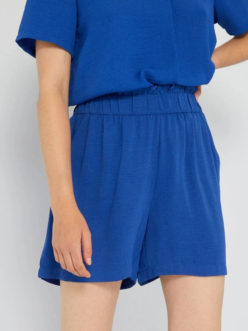 Short Liso 'JDY' - Azul 5 Short Liso 'JDY' - Azul - Imagen 3