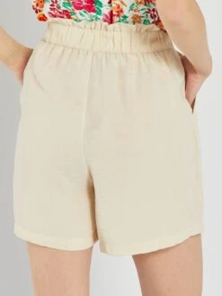 Short Liso 'JDY' - BEIGE -Zalaris Tienda short liso jdy beige arg42 2 frb3