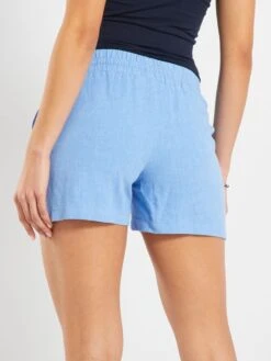 Short Premamá - AZUL -Zalaris Tienda short premama azul zr754 5 frb3