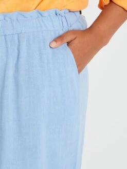 Short Recto De Lino - AZUL -Zalaris Tienda short recto de lino azul zs704 1 frb3