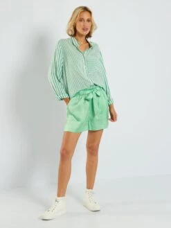 Short Satinado 'JDY' - VERDE