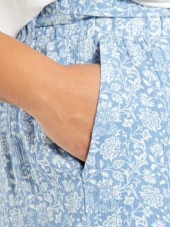 Short Vaporoso Estampado - AZUL -Zalaris Tienda short vaporoso estampado azul add30 1 frb4