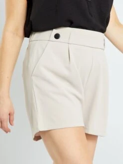 Short Vaporoso Liso 'JDY' - BEIGE -Zalaris Tienda short vaporoso liso jdy beige zq429 2 frb4