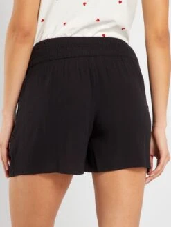 Short Vaporoso Premamá - Negro -Zalaris Tienda short vaporoso premama negro zo556 3 frb4