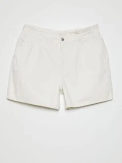 Short Vaquero Paper Bag - BLANCO