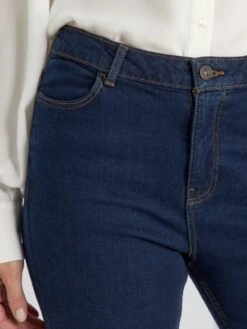 Slim Vaquero De Talle Alto - AZUL -Zalaris Tienda slim vaquero de talle alto azul zk735 3 frb4