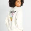 Sudadera Con Cuello Redondo 'Disney' - MARGARITA DE HUEVO