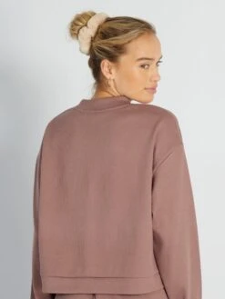 Sudadera De Canalé - CREPE MORADO -Zalaris Tienda sudadera de canale crepe morado arb88 2 frb3