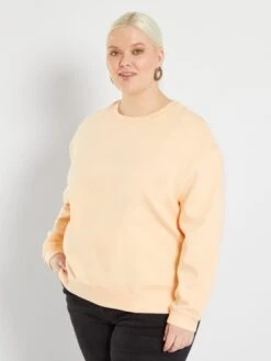 Sudadera De Felpa - NARANJA -Zalaris Tienda sudadera de felpa naranja yz781 8 frb3