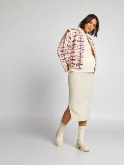 Sudadera De Lactancia Con Capucha - Beige -Zalaris Tienda sudadera de lactancia con capucha beige akq75 1 frb5