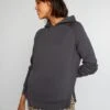 Sudadera De Lactancia Con Capucha - Gris Oscuro -Zalaris Tienda sudadera de lactancia con capucha gris oscuro akq75 2 frb1