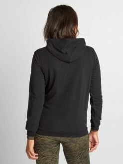 Sudadera De Lactancia Con Capucha - Negro -Zalaris Tienda sudadera de lactancia con capucha negro akq54 2 frb5