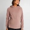 Sudadera De Lactancia Con Capucha - PURPURA