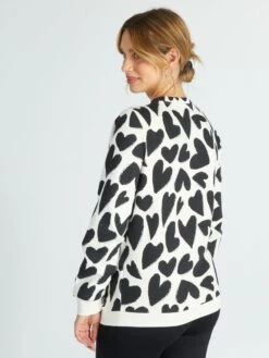 Sudadera De Lactancia Con Cuello Redondo - NEVADA -Zalaris Tienda sudadera de lactancia con cuello redondo nevada akq72 4 frb4