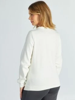 Sudadera De Lactancia Con Cuello Redondo - WHITLOV -Zalaris Tienda sudadera de lactancia con cuello redondo whitlov akq72 3 frb4