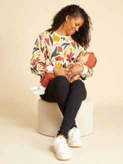 Sudadera De Lactancia De Chándal - BEIGE -Zalaris Tienda sudadera de lactancia de chandal beige akq74 2 frb2