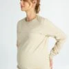 Sudadera De Lactancia - FLOR BEIGE