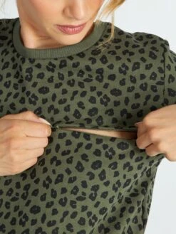 Zalaris Tienda -Zalaris Tienda sudadera de lactancia kakibete akq63 2 frb2