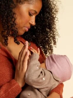 Sudadera De Lactancia - Marrón -Zalaris Tienda sudadera de lactancia marron ajm75 2 frb5