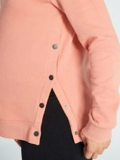 Sudadera De Lactancia - NARANJA -Zalaris Tienda sudadera de lactancia naranja akq62 4 frb2