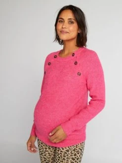 Sudadera De Lactancia - ROSADO MORADO -Zalaris Tienda sudadera de lactancia rosado morado ajm75 4 frb5