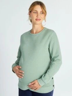 Sudadera De Lactancia - VERDE -Zalaris Tienda sudadera de lactancia verde akq62 3 frb5