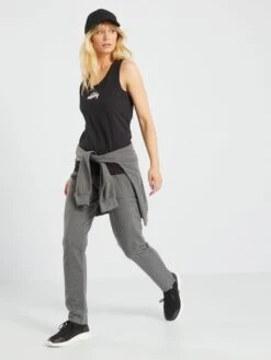 Sudadera De Punto De Manga Larga - Gris -Zalaris Tienda sudadera de punto de manga larga gris alb28 3 frb4