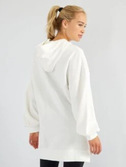 Sudadera Larga Con Capucha - BLANCO 9 Sudadera Larga Con Capucha - BLANCO -Zalaris Tienda sudadera larga con capucha blanco ajy76 2 frb4