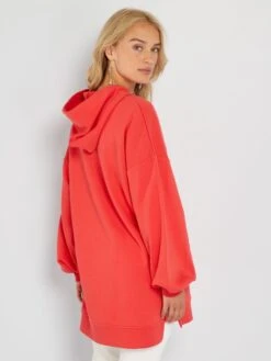 Sudadera Larga Con Capucha - ROJO 10 Sudadera Larga Con Capucha - ROJO -Zalaris Tienda sudadera larga con capucha rojo ajy76 1 frb4