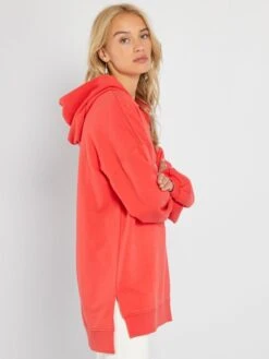 Sudadera Larga Con Capucha - ROJO 11 Sudadera Larga Con Capucha - ROJO -Zalaris Tienda sudadera larga con capucha rojo ajy76 1 frb5