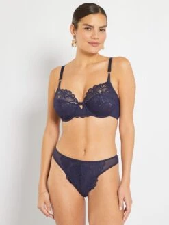 Sujetador Charme By 'Sans Complexe' - Azul Marino -Zalaris Tienda sujetador charme by sans complexe azul marino zh378 1 frb2