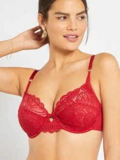 Sujetador Charme By 'Sans Complexe' - ROJO -Zalaris Tienda sujetador charme by sans complexe rojo zh378 2 frb4