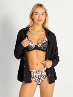Sujetador Con Estampado De Leopardo 'Mojito Lingerie' - BLANCO/ESTAMPADO