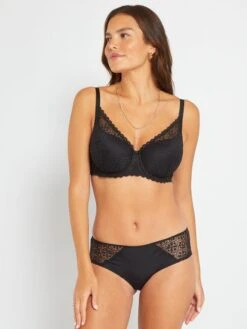 Sujetador Con Relleno Copas D Y E - Negro -Zalaris Tienda sujetador con relleno copas d y e negro yc207 9 frb5