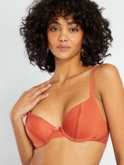 Sujetador Con Relleno 'Envie De Lingerie' - Naranja -Zalaris Tienda sujetador con relleno envie de lingerie naranja amw27 1 frb4