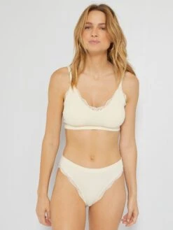 Sujetador Con Relleno Extraíble - BEIGE -Zalaris Tienda sujetador con relleno extraible beige zd128 2 frb5