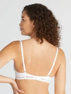 Sujetador Corbeille Con Ribete De Encaje - Blanco -Zalaris Tienda sujetador corbeille con ribete de encaje blanco aeq68 2 frb3