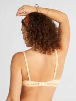 Sujetador Corbeille Con Ribete De Encaje - NARANJA -Zalaris Tienda sujetador corbeille con ribete de encaje naranja aeq68 1 frb3