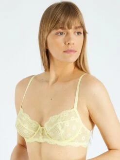 Sujetador Corbeille De Encaje - Amarillo -Zalaris Tienda sujetador corbeille de encaje amarillo zo246 1 frb4