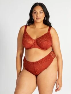 Sujetador Corbeille De Encaje - NARANJA -Zalaris Tienda sujetador corbeille de encaje naranja aes74 1 frb2