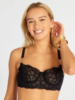 Sujetador Corbeille De Encaje - Negro -Zalaris Tienda sujetador corbeille de encaje negro aet28 2 frb4