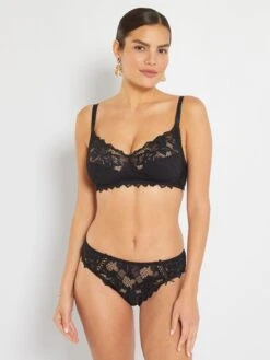 Sujetador De Algodón Arum 'Sans Complexe' - Negro -Zalaris Tienda sujetador de algodon arum sans complexe negro xu525 1 frb3