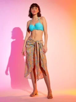 Sujetador De Bikini Con Aros - Azul Curasao -Zalaris Tienda sujetador de bikini con aros azul curasao zq255 1 frb6