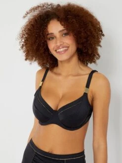 Sujetador De Bikini Con Aros 'Sans Complexe' - Negro
