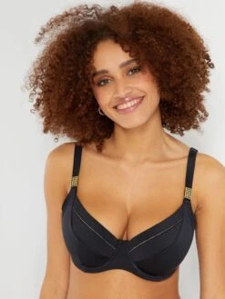 Sujetador De Bikini Con Aros 'Sans Complexe' - Negro -Zalaris Tienda sujetador de bikini con aros sans complexe negro acr53 1 frb5